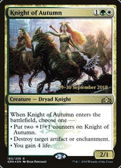 Knight of Autumn [Guilds of Ravnica Promos] | Exor Games Dartmouth