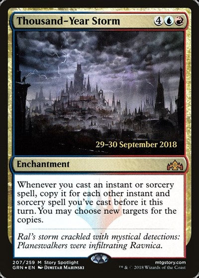Thousand-Year Storm [Guilds of Ravnica Promos] | Exor Games Dartmouth