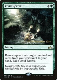 Vivid Revival [Guilds of Ravnica Promos] | Exor Games Dartmouth