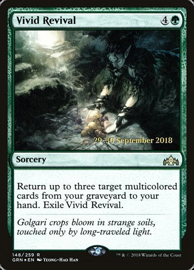 Vivid Revival [Guilds of Ravnica Promos] | Exor Games Dartmouth
