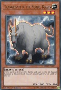 Tanngrisnir of the Nordic Beasts (UR) [LEHD-ENB01] Ultra Rare | Exor Games Dartmouth