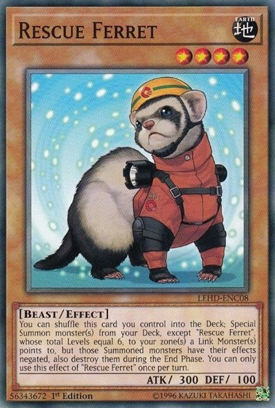 Rescue Ferret [LEHD-ENC08] Common | Exor Games Dartmouth