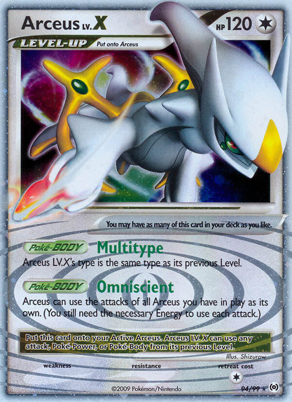 Arceus LV.X (94/99) [Platinum: Arceus] | Exor Games Dartmouth