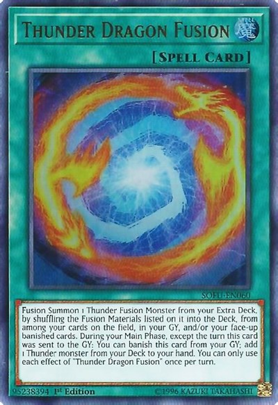 Thunder Dragon Fusion [SOFU-EN060] Ultra Rare | Exor Games Dartmouth