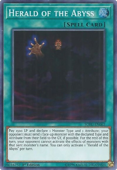 Herald of the Abyss [SOFU-EN063] Super Rare | Exor Games Dartmouth
