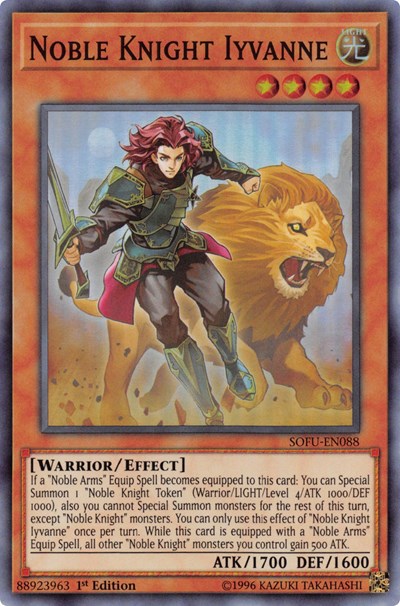 Noble Knight Iyvanne [SOFU-EN088] Super Rare | Exor Games Dartmouth