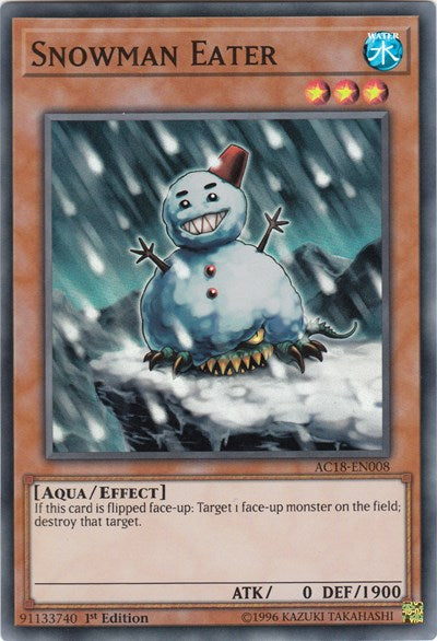 Snowman Eater [AC18-EN008] Super Rare | Exor Games Dartmouth