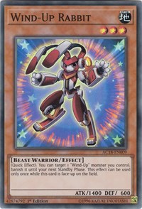 Wind-Up Rabbit [AC18-EN009] Super Rare | Exor Games Dartmouth