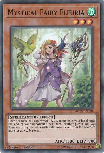 Mystical Fairy Elfuria [AC18-EN010] Super Rare | Exor Games Dartmouth