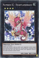 Number 82: Heartlandraco [AC18-EN011] Super Rare | Exor Games Dartmouth