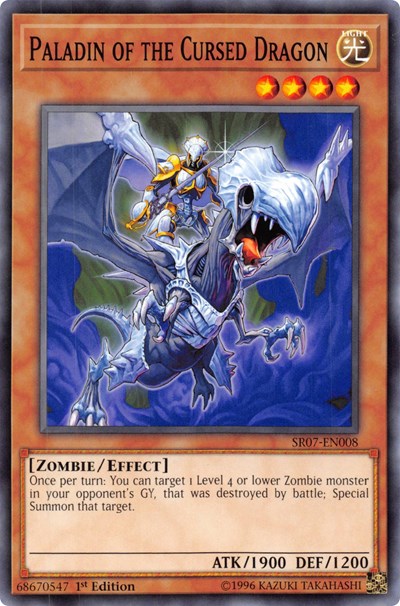 Paladin of the Cursed Dragon [SR07-EN008] Common | Exor Games Dartmouth