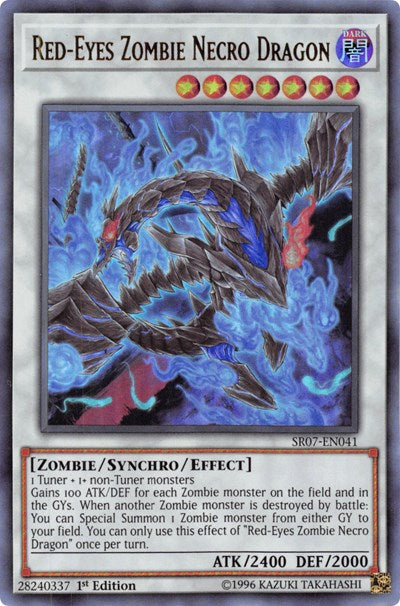 Red-Eyes Zombie Necro Dragon [SR07-EN041] Ultra Rare | Exor Games Dartmouth