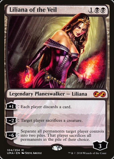 Liliana of the Veil [Ultimate Masters] | Exor Games Dartmouth