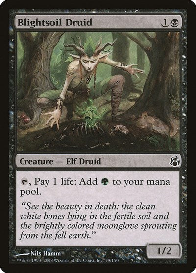 Blightsoil Druid [Morningtide] | Exor Games Dartmouth