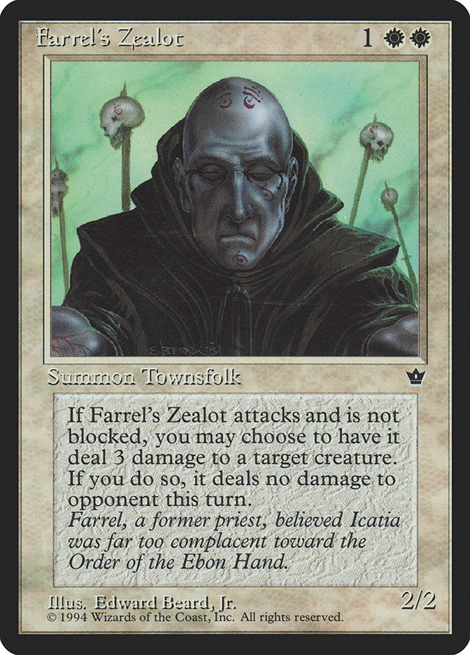 Farrel's Zealot (Edward P. Beard, Jr.) [Fallen Empires] | Exor Games Dartmouth