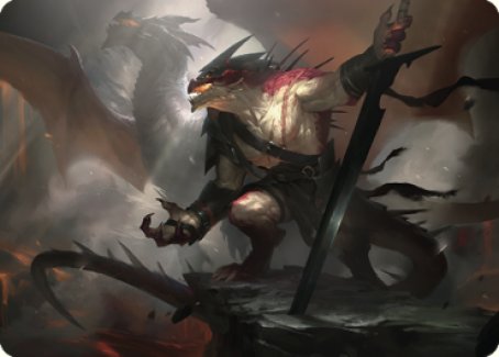 Rivaz of the Claw Art Card [Dominaria United Art Series] | Exor Games Dartmouth