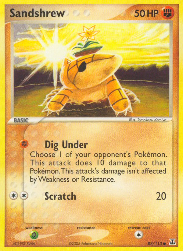 Sandshrew (82/113) [EX: Delta Species] | Exor Games Dartmouth