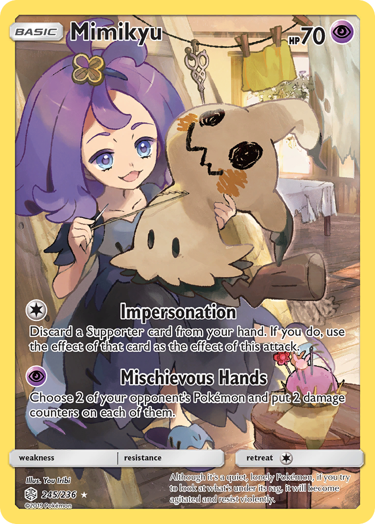 Mimikyu (245/236) [Sun & Moon: Cosmic Eclipse] | Exor Games Dartmouth