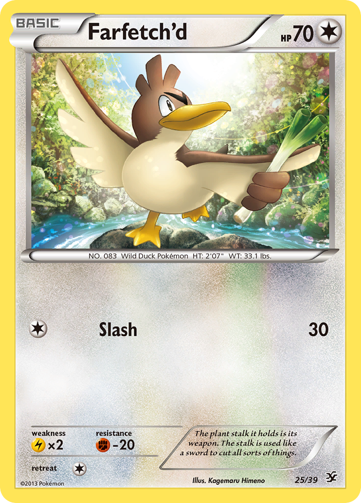 Farfetch'd (25/39) [XY: Kalos Starter Set] | Exor Games Dartmouth