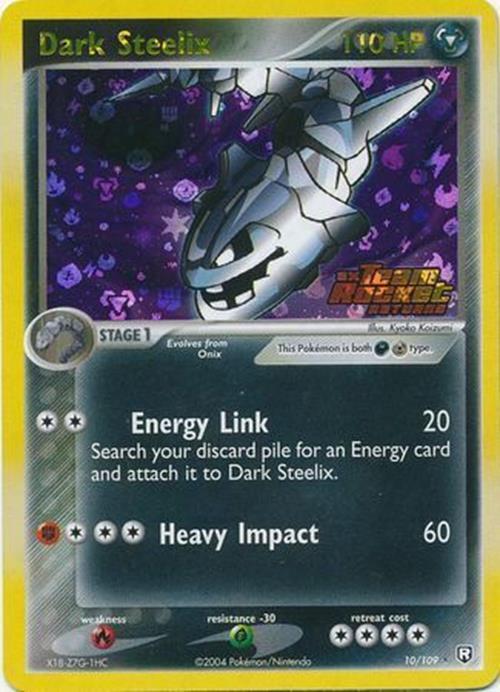 Dark Steelix (10/109) (Stamped) [EX: Team Rocket Returns] | Exor Games Dartmouth