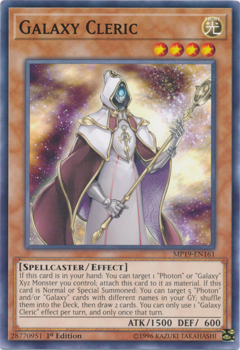 Galaxy Cleric [MP19-EN161] Common | Exor Games Dartmouth
