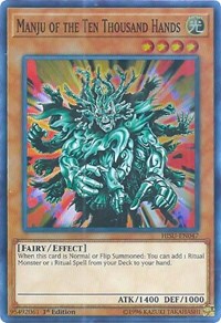 Manju of the Ten Thousand Hands [HISU-EN047] Super Rare | Exor Games Dartmouth
