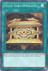 Gold Sarcophagus [HISU-EN051] Secret Rare | Exor Games Dartmouth