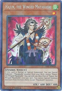 Hajun, the Winged Mayakashi [HISU-EN029] Secret Rare | Exor Games Dartmouth