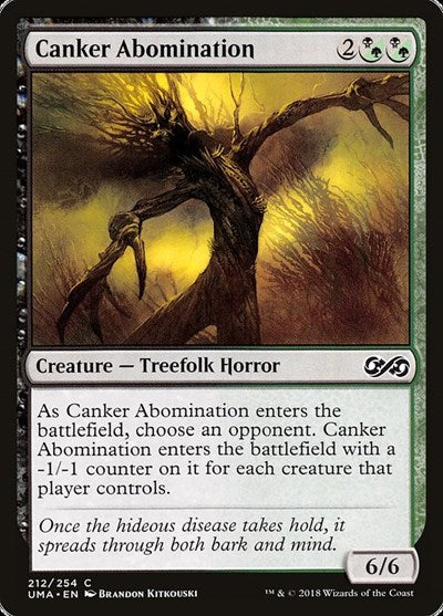 Canker Abomination [Ultimate Masters] | Exor Games Dartmouth