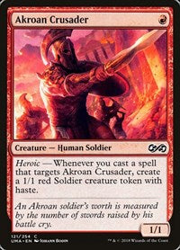 Akroan Crusader [Ultimate Masters] | Exor Games Dartmouth