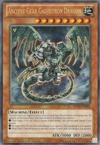 Ancient Gear Gadjiltron Dragon (Oversized) (Machine Madness) [SD10-EN001] Promo | Exor Games Dartmouth