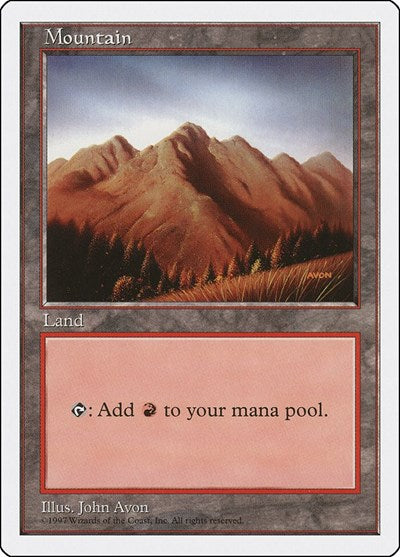Mountain [Fifth Edition] | Exor Games Dartmouth