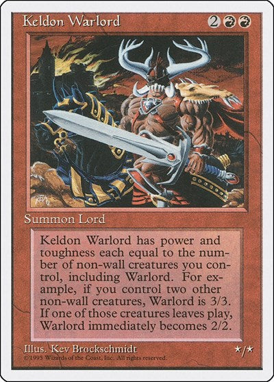 Keldon Warlord [Fourth Edition] | Exor Games Dartmouth