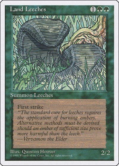 Land Leeches [Fourth Edition] | Exor Games Dartmouth