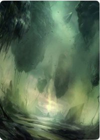 Swamp 1 Art Card [Zendikar Rising Art Series] | Exor Games Dartmouth