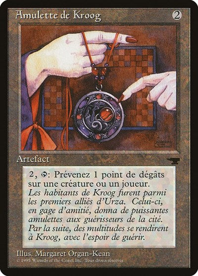 Amulet of Kroog (French) - "Amulette de Kroog" [Renaissance] | Exor Games Dartmouth