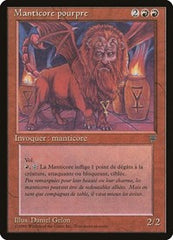 Crimson Manticore (French) - "Manticore pourpre" [Renaissance] | Exor Games Dartmouth