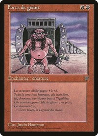 Giant Strength (French) - "Force de geant" [Renaissance] | Exor Games Dartmouth