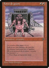 Giant Strength (French) - "Force de geant" [Renaissance] | Exor Games Dartmouth