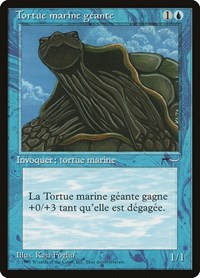 Giant Tortoise (French) - "Tortue marine geante" [Renaissance] | Exor Games Dartmouth