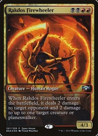 Rakdos Firewheeler [Ravnica Allegiance Promos] | Exor Games Dartmouth