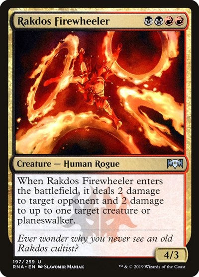 Rakdos Firewheeler [Ravnica Allegiance] | Exor Games Dartmouth