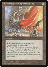 Red Mana Battery (French) - "Accumulateur de mana rogue" [Renaissance] | Exor Games Dartmouth