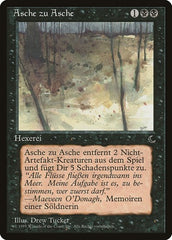 Ashes to Ashes (German) - "Asche zu Asche" [Renaissance] | Exor Games Dartmouth