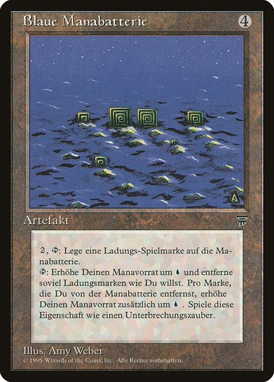 Blue Mana Battery (German) - "Blaue Manabatterie" [Renaissance] | Exor Games Dartmouth