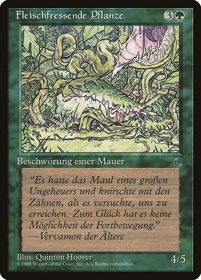 Carnivorous Plant (German) - "Fleischfressende Pflanze" [Renaissance] | Exor Games Dartmouth