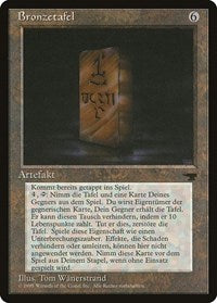 Bronze Tablet (German) - "Bronzetafel" [Renaissance] | Exor Games Dartmouth