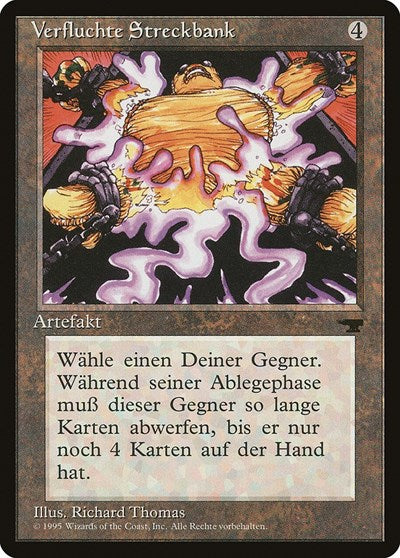 Cursed Rack (German) - "Verfluchte Streckbank" [Renaissance] | Exor Games Dartmouth