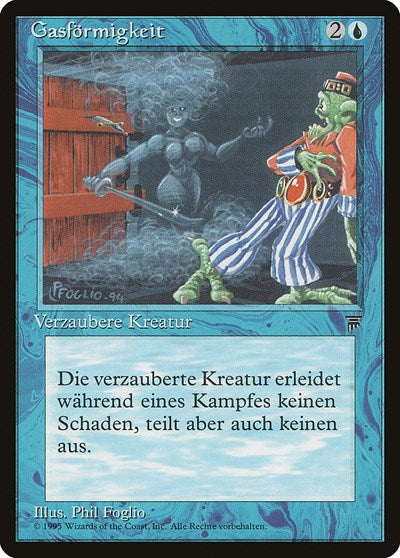 Gaseous Form (German) - "Gasformigkeit" [Renaissance] | Exor Games Dartmouth