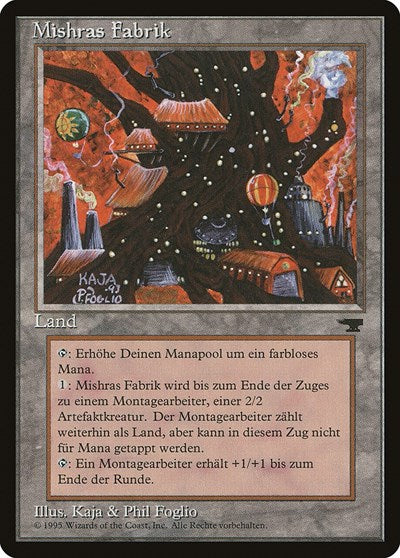 Mishra's Factory (German) - "Mishras Fabrik" [Renaissance] | Exor Games Dartmouth